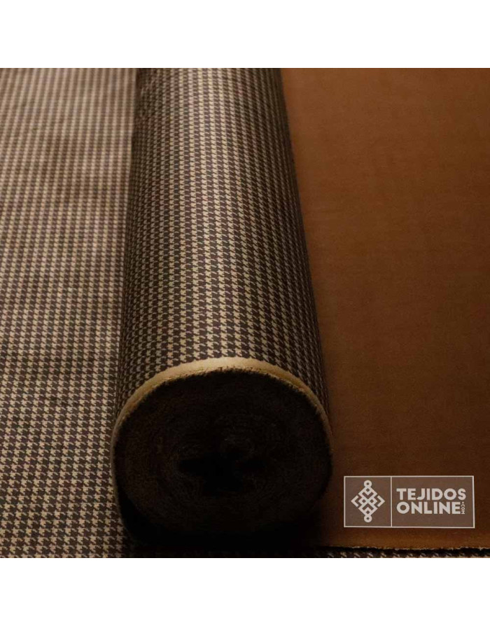 Tela Punto Neopreno Pata de Gallo - Venta de Telas Online