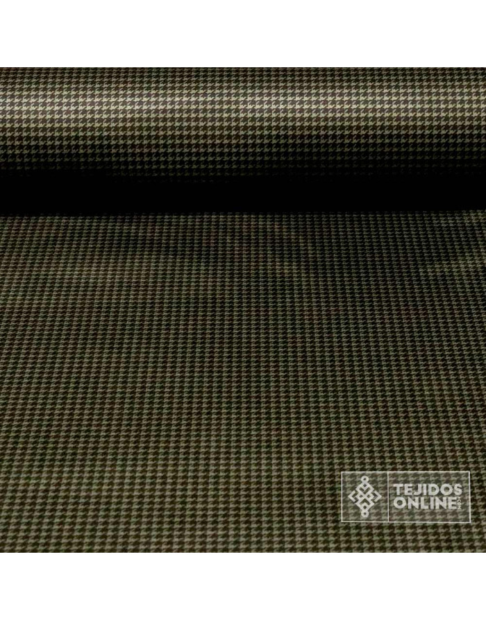 Tela Punto Neopreno Pata de Gallo - Venta de Telas Online