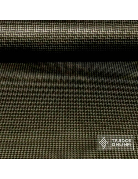 Tela Punto Neopreno Pata de Gallo - Venta de Telas Online Tela Punto Neopreno Pata de Gallo - Venta de Telas Online