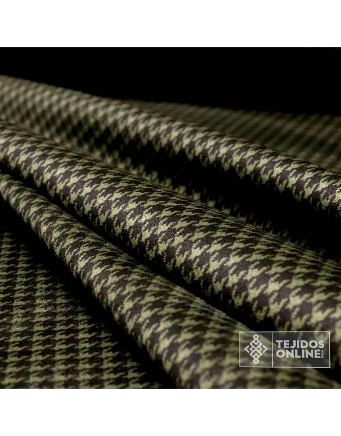 Tela Punto Neopreno Pata de Gallo - Venta de Telas Online