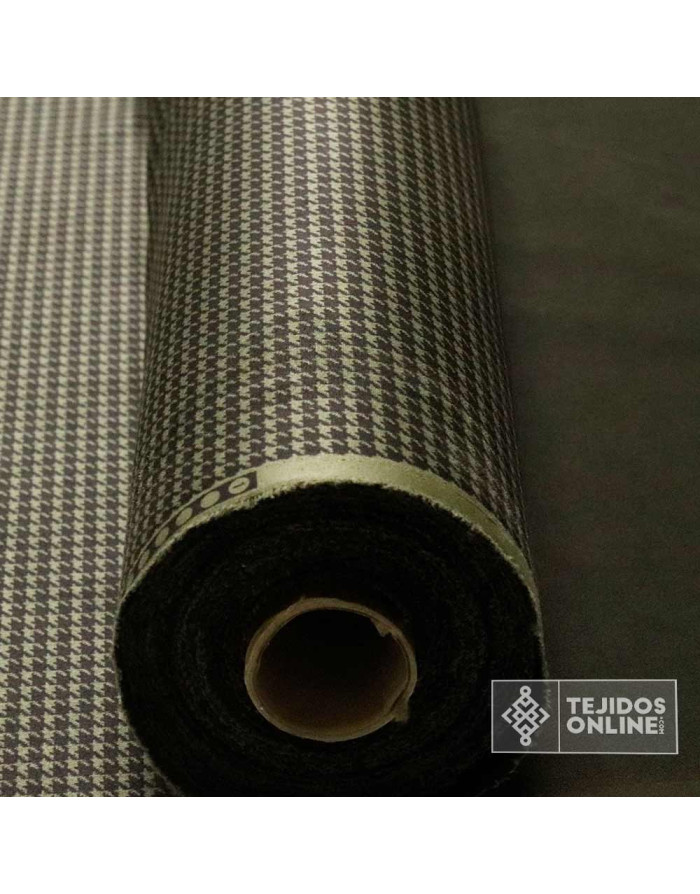 Tela Punto Neopreno Pata de Gallo - Venta de Telas Online