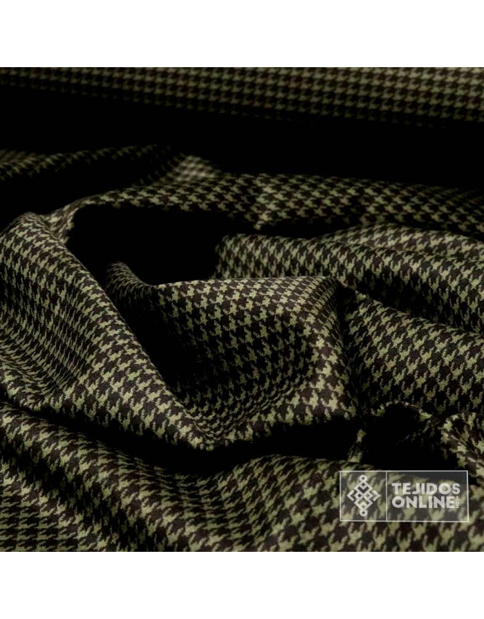 Tela Punto Neopreno Pata de Gallo - Venta de Telas Online