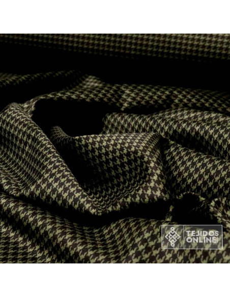 Tela Punto Neopreno Pata de Gallo - Venta de Telas Online Tela Punto Neopreno Pata de Gallo - Venta de Telas Online