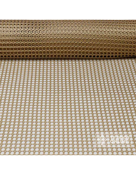Tela de Punto Red Oro Viejo - Tejido de Red Tela de Punto Red Oro Viejo - Tejido de Red