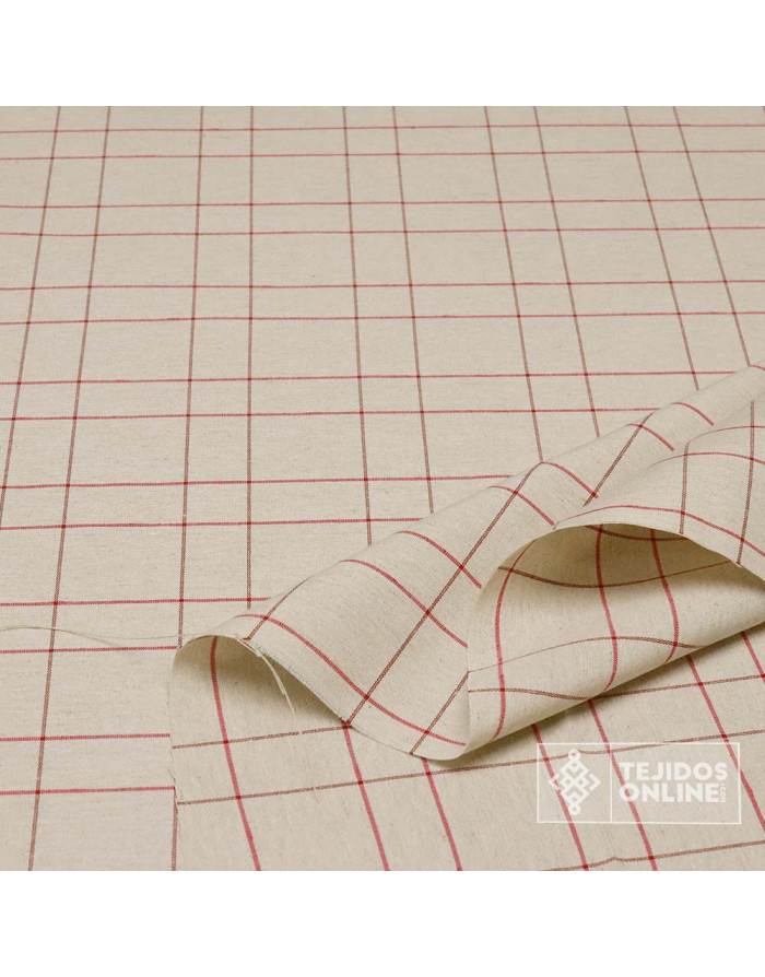 Tela Cuadro Escoces Lino  - Telas de Cuadro