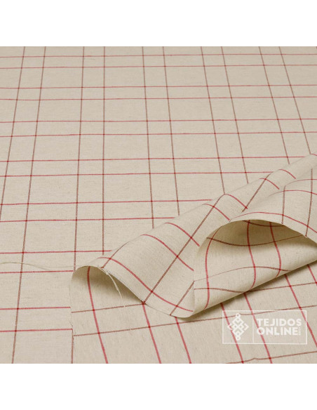 Tela Cuadro Escoces Lino  - Telas de Cuadro Tela Cuadro Escoces Lino  - Telas de Cuadro