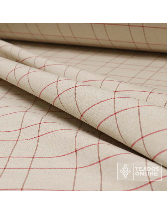 Tela Cuadro Escoces Lino  - Telas de Cuadro