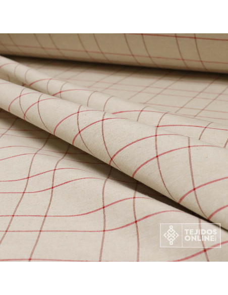 Tela Cuadro Escoces Lino  - Telas de Cuadro Tela Cuadro Escoces Lino  - Telas de Cuadro