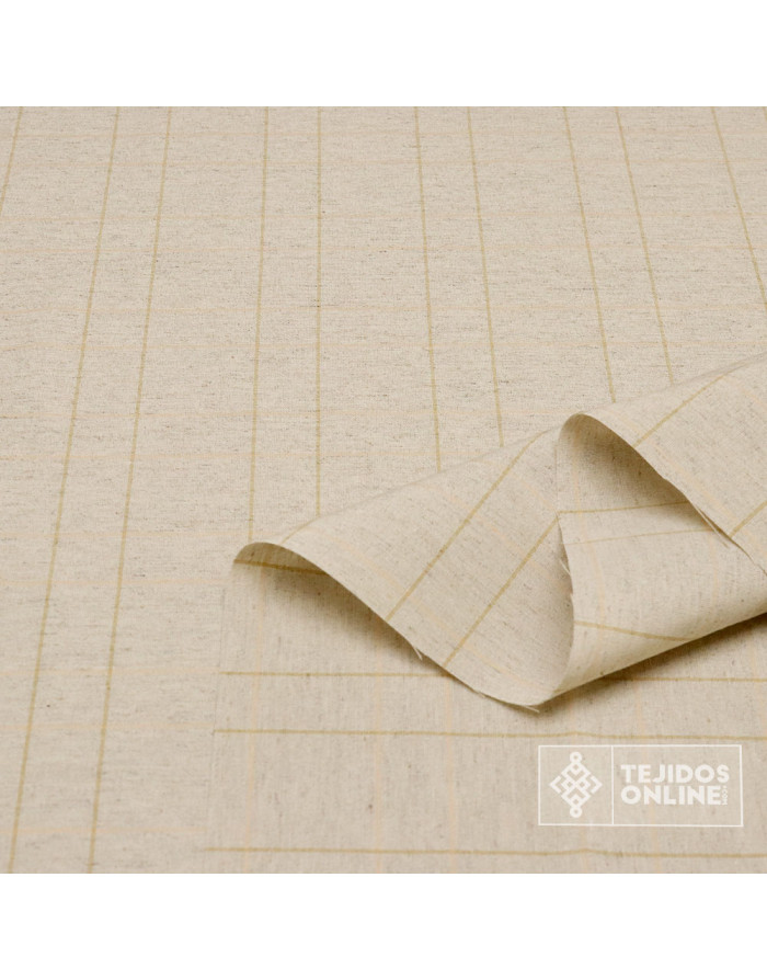 Tela Cuadro Escoces Lino  - Telas de Cuadro