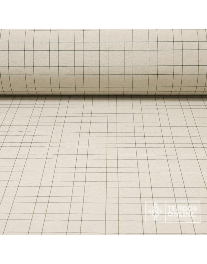 Tela Cuadro Escoces Lino  - Telas de Cuadro