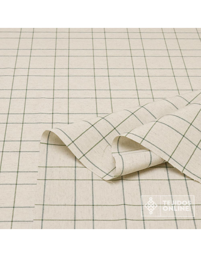 Tela Cuadro Escoces Lino  - Telas de Cuadro