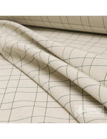 Tela Cuadro Escoces Lino  - Telas de Cuadro Tela Cuadro Escoces Lino  - Telas de Cuadro