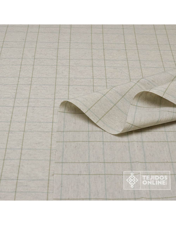 Tela Cuadro Escoces Lino  - Telas de Cuadro