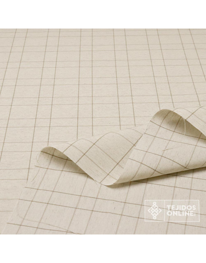 Tela Cuadro Escoces Lino  - Telas de Cuadro