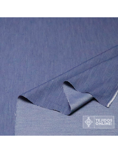 Vaquera Lisa Elástica Clásica - Telas Vaqueras Azul Vaquera Lisa Elástica Clásica - Telas Vaqueras Azul
