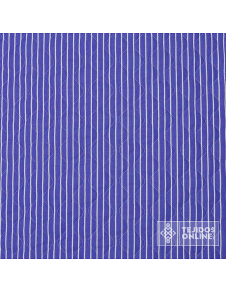 Tela Acolchada Rayas Diplomáticas - Tela Enguatada Infantil - Imagen 4