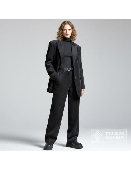 Tela Pana Negra - Telas de Pana - Tienda de Telas