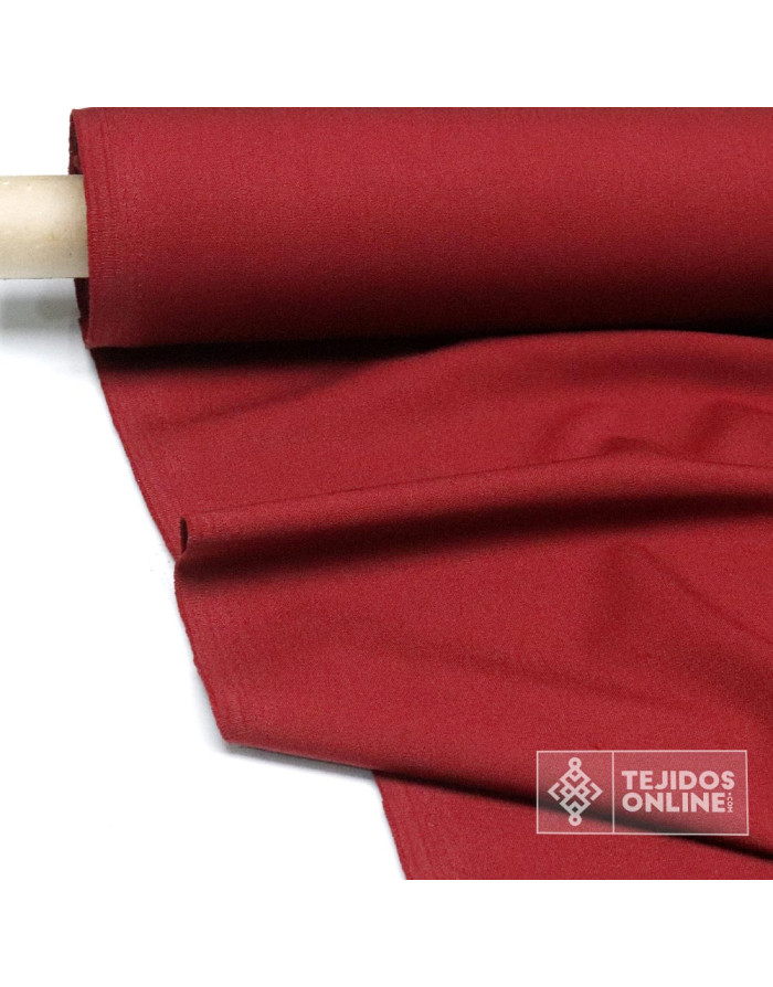 Tela Lisa Asargada con Lycra - Tela Doble de Ancha