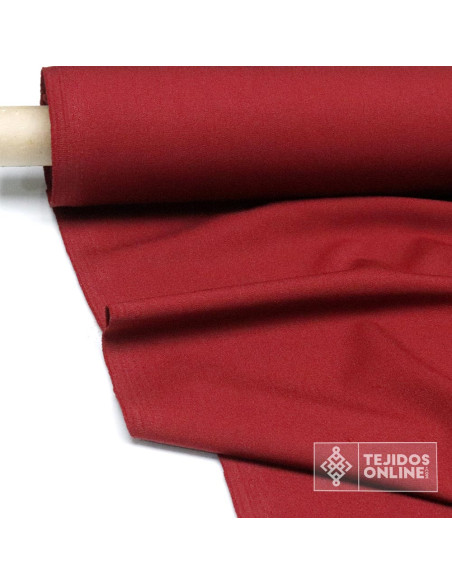 Tela Lisa Asargada con Lycra - Tela Doble de Ancha