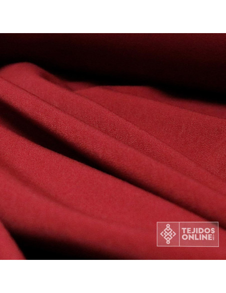 Tela Lisa Asargada con Lycra - Tela Doble de Ancha