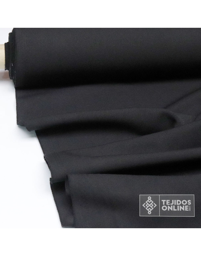 Tela Lisa Asargada con Lycra - Tela Doble de Ancha