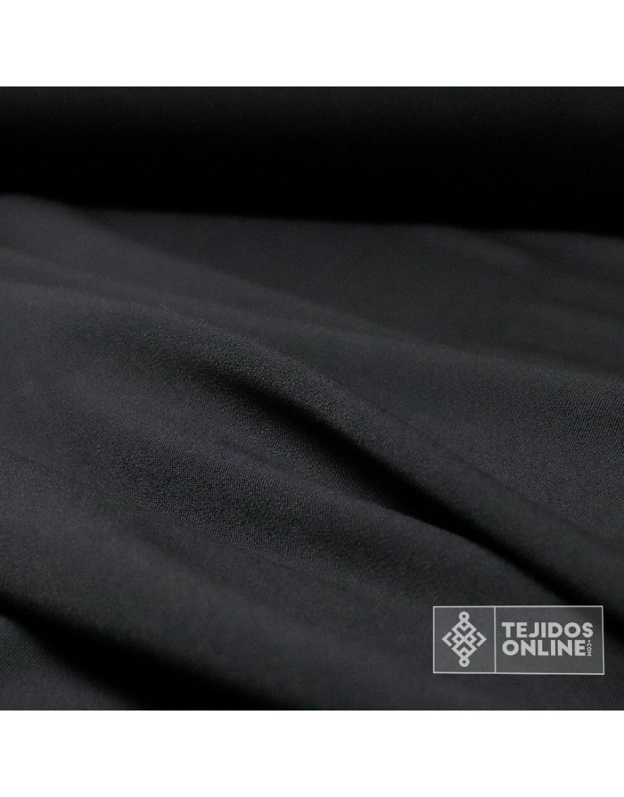 Tela Lisa Asargada con Lycra - Tela Doble de Ancha