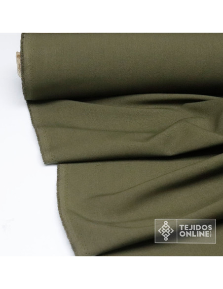 Tela Lisa Asargada con Lycra - Tela Doble de Ancha