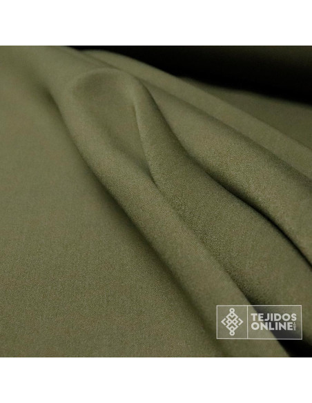 Tela Lisa Asargada con Lycra - Tela Doble de Ancha