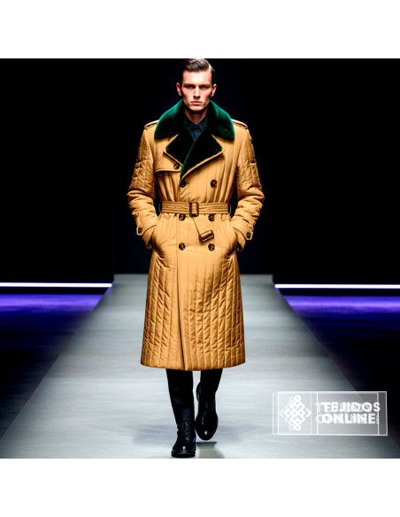 Tela Acolchada Camel | Venta de Telas Online - Imagen 4