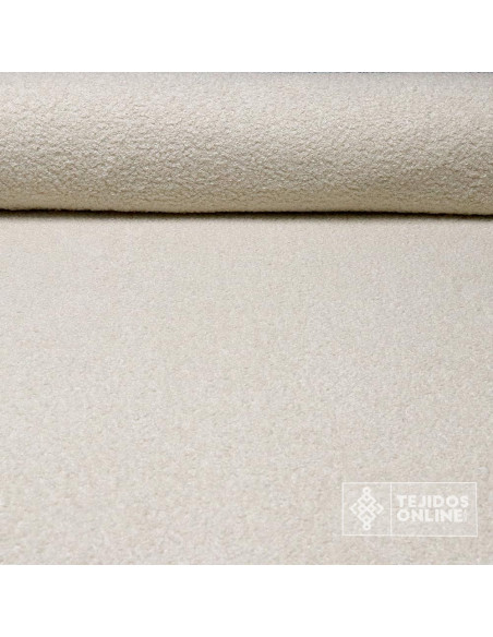 Baguilla Lisa Crema - Tela Baguilla para Chaquetas y Abrigos - Imagen 1