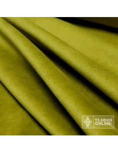 Tela Antelina Verde Pistacho Con Lycra | Telas para Moda - Imagen 2