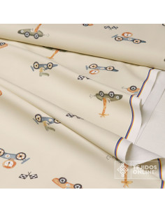 Polipiel Elástica Infantil Cochecitos  - Tela Infantil Impermeable - Imagen 2