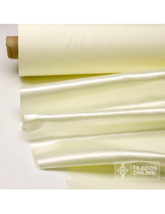 Tela de Raso Beige para Carnaval - Telas de Raso - Imagen 1