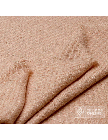 Tela Chanel con Lurex Plata - Tienda de Telas - Imagen 2