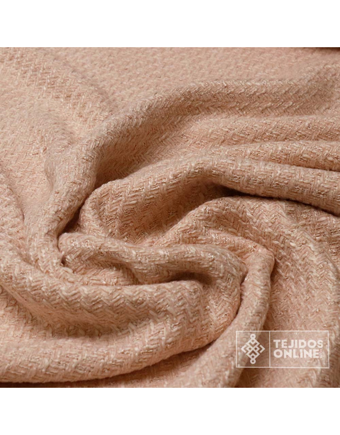 Tela Chanel con Lurex Plata - Tienda de Telas - Imagen 3