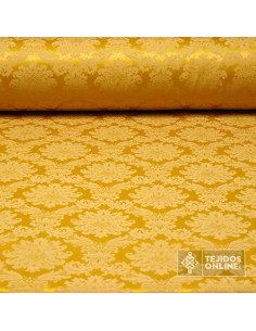 Damasco Dorado Versace - Retal - Tela para Semana Santa - Imagen 1