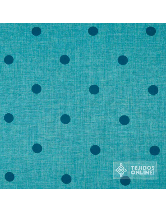 Tela de Lunares Aguamarina - Telas de Lunares - Imagen 2