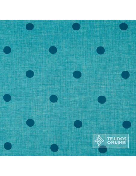 Tela de Lunares Aguamarina - Telas de Lunares - Imagen 2