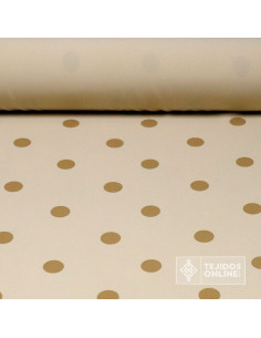 Tela Con Lycra Beige Lunar Grande