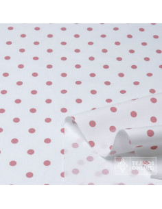 Popelín Blanco Lent Maquillaje - Retal | Telas de Retales - Imagen 2