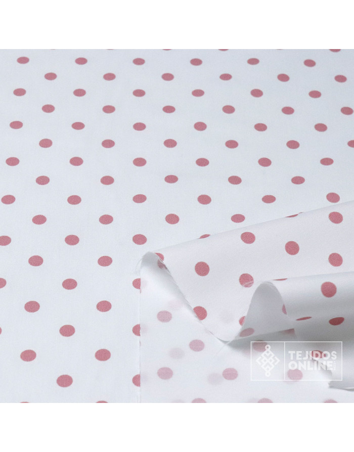 Popelín Blanco Lent Maquillaje - Retal | Telas de Retales - Imagen 2