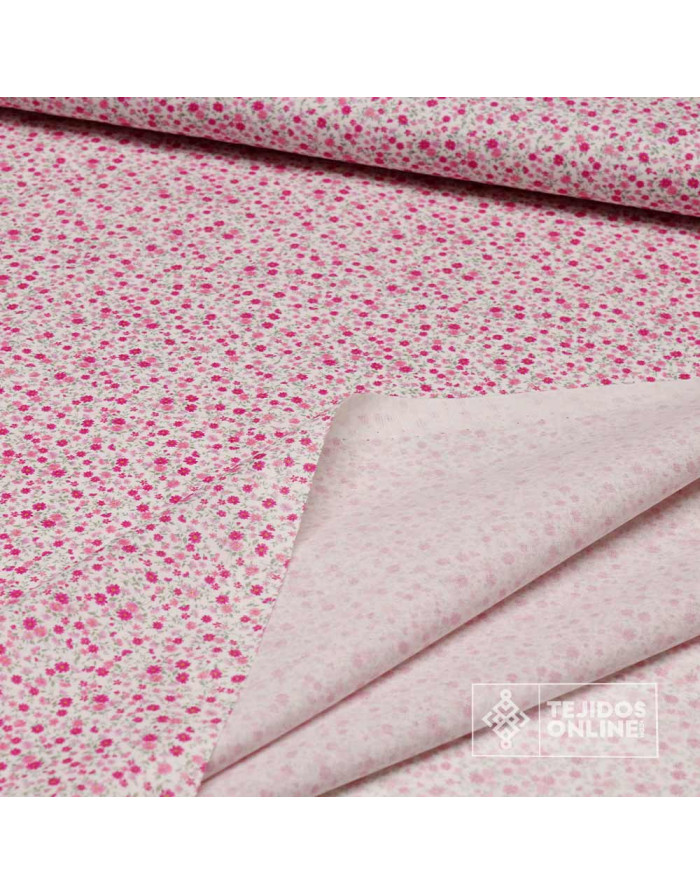 Tela Algodón Flores Liberty Eva - 100% Algodón Infantil - Imagen 3