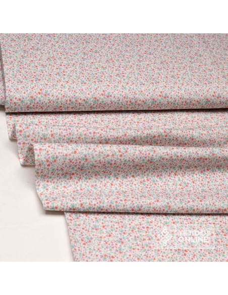 Tela Algodón Flores Liberty Eva - 100% Algodón Infantil - Imagen 2