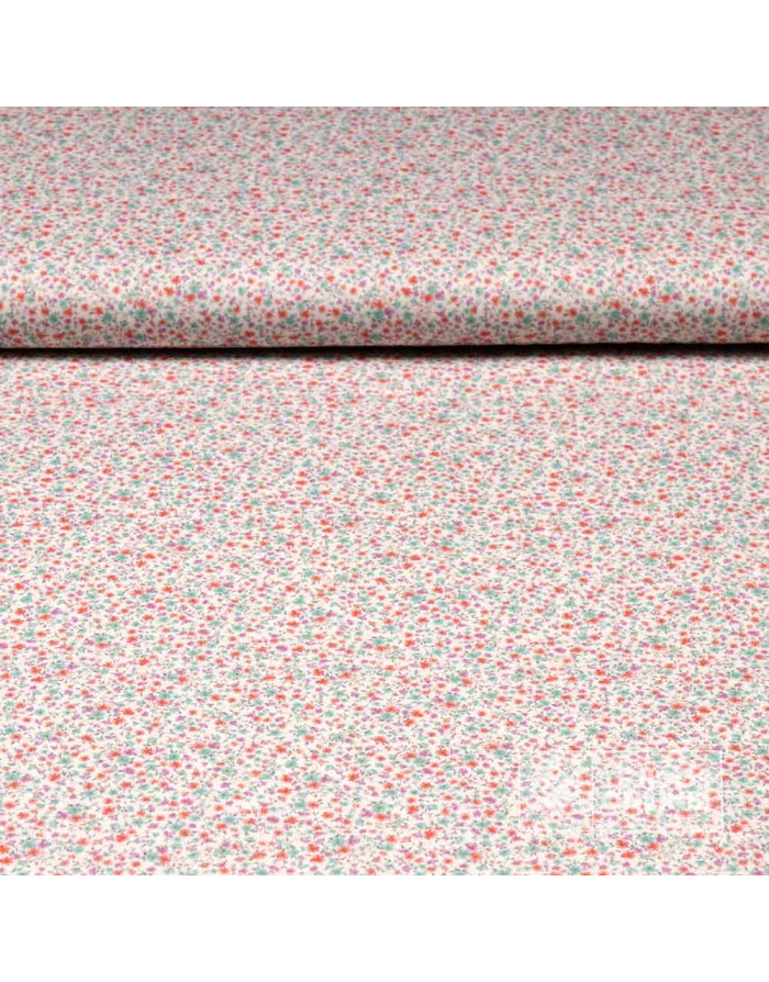 Tela Algodón Flores Liberty Eva - 100% Algodón Infantil - Imagen 1