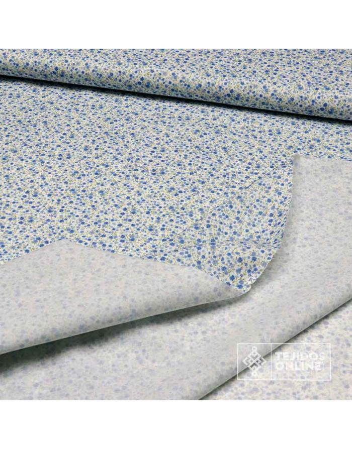 Tela Algodón Flores Liberty Eva - 100% Algodón Infantil - Imagen 3