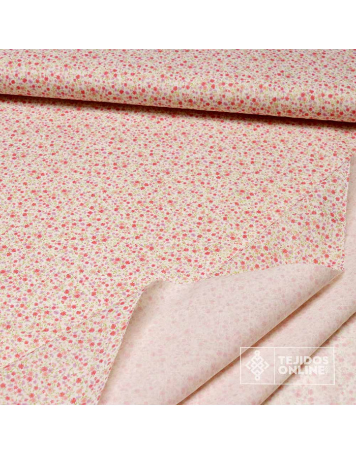 Tela Algodón Flores Liberty Eva - 100% Algodón Infantil - Imagen 3
