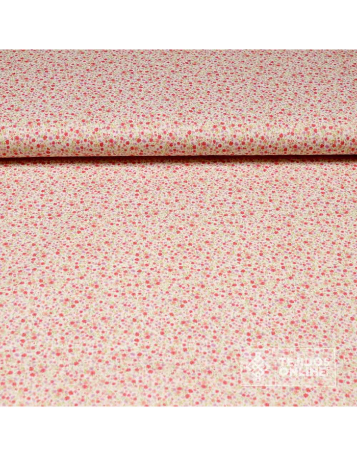 Tela Algodón Flores Liberty Eva - 100% Algodón Infantil - Imagen 1