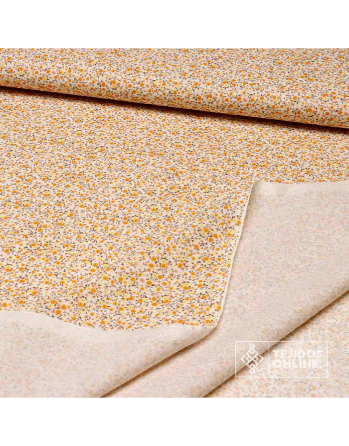 Tela Algodón Flores Liberty Eva - 100% Algodón Infantil - Imagen 3