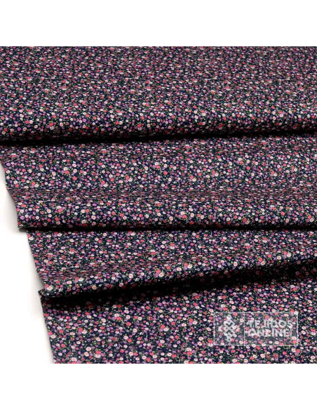 Tela Algodón Flores Liberty Eva - 100% Algodón Infantil - Imagen 2