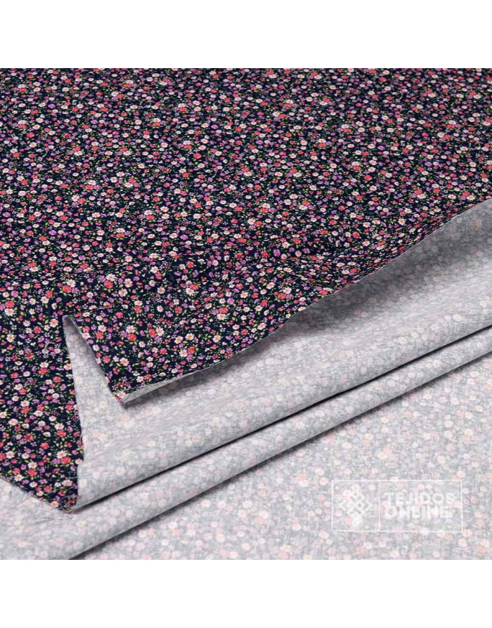 Tela Algodón Flores Liberty Eva - 100% Algodón Infantil - Imagen 3